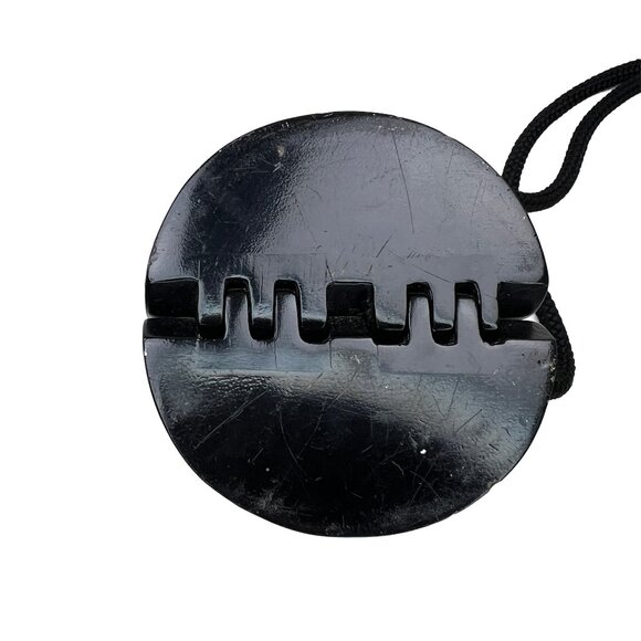 Vintage Timmy Woods Beverly Hills Wood Crossbody Purse, Coffee Cup, Handmade - Picture 10 of 15